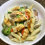 Grilled Chicken Pasta Primavera