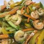 No Carbs Shrimp Stir Fry