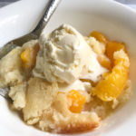 Crazy Crust Peach Cobbler