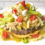Chicken Tostadas