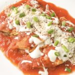 Chicken and Bean Entomatadas