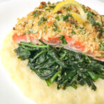 Panko Crusted Salmon